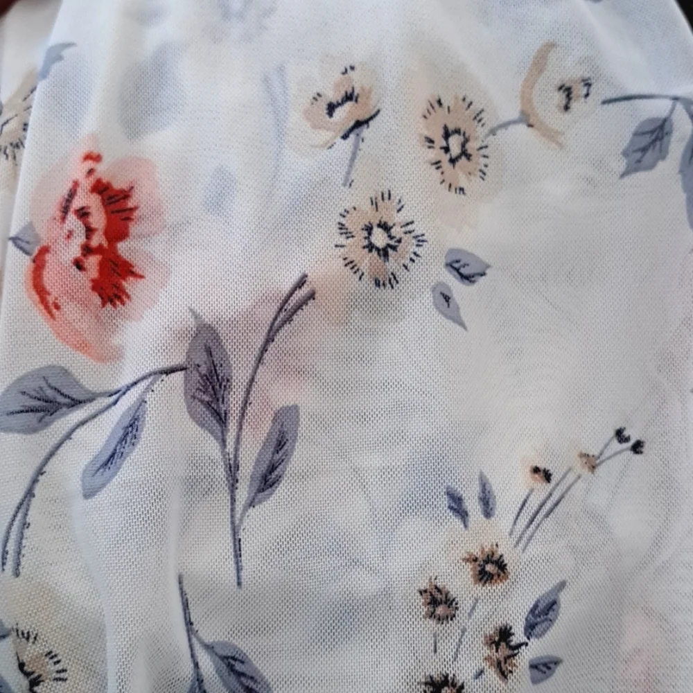 214. Floral boho kimono by Ragdoll